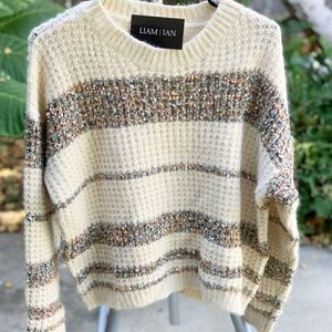 Textured Sweater Top